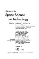 Cover of: Advances in Space Science and Technology