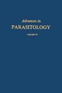 Cover of: Advances in Parasitology