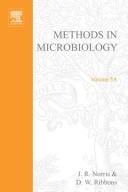 Cover of: Methods in Microbiology (Methods in Microbiology