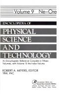 Cover of: Encyclopedia of Physical Science & Technology, 9