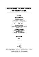 Cover of: Progress in Behavior Modification, Vol. 8