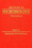 Cover of: Methods in Microbiology | Gerhard Gottschalk