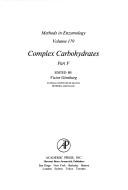 Cover of: Complex Carbohydrates, Part F, Volume 179: Volume 179: Complex Carbohydrates Part F (Methods in Enzymology)