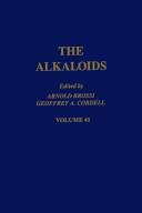 Cover of: The Alkaloids by Arnold Brossi