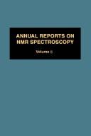 Cover of: ANN REPORTS NMR SPECTROSCOPY V8