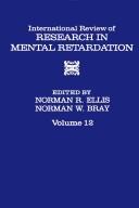 Cover of: International Review of Research in Mental Retardation (Volume12)