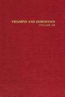 Cover of Vitamins and Hormones
