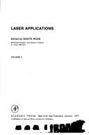 Cover of: Laser Applications