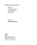Cover of: Neurotoxins (Methods in Neurosciences, Vol. 8) by P. Michael Conn