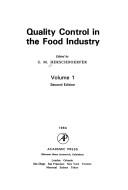 Quality Control in the Food Industry (Food Science and Technology (Academic Press)) by S. M. Herschdoerfer