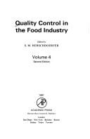 Cover of: Quality Control in the Food Industry (Food Science and Technology (Academic Press)) by S. M. Herschdoerfer