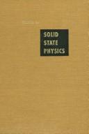 Cover of: Solid State Physics by Frederick Seitz