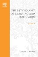 Cover of: Psychology of Learning and Motivation by Kenneth W. Et Al Spence