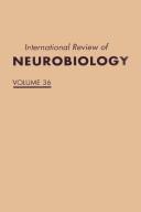 Cover of: International Review of Neurobiology