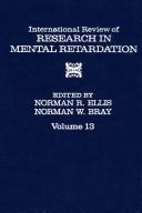 Cover of: International Review of Research in Mental Retardation | Norman R. Ellis