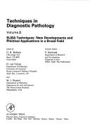 Cover of: Techniques in Diagnostic Pathology: Elisa Techniques  by G. R. Bullock, D. Van Velzen