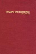 Cover of: Vitamins and hormones: advances in research and applications
