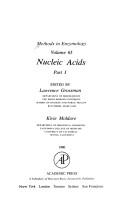 Cover of: Nucleic Acids, Part I: Volume 65: Nucleic Acids Part I (Methods in Enzymology)