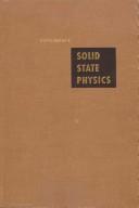 Solid State Physics by Frederick Seitz