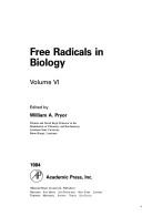 Cover of: Free Radicals in Biology