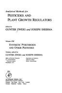 Cover of: Analytical methods for pesticides and plant growth regulators. | 
