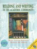 Cover of: Reading and Writing in the Academic Community with 2001 APA Guidelines (2nd Edition)