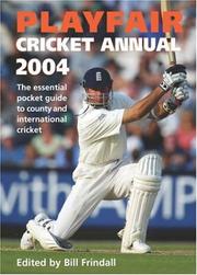 Cover of: Playfair Cricket Annual by Bill Frindall