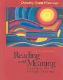Cover of: Reading with Meaning Strategies for College Reading (Annotated Instructor's Edition)