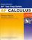 Cover of: Preparing for the Calculus AP* Exam    Exam wuth Calculus: Calculus