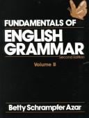 Cover of: Funds English Grammar by Betty Schrampfer Azar