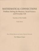 Cover of: Mathematical Connections by Bruce Pollack-Johnson, Audrey Frederick Borchardt