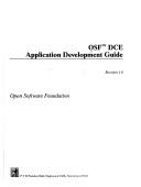 Cover of: Osf Dce Application Development Guide: Revision 1.0