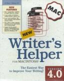 Cover of: Writers Helper for MAC v4.0 by William Wresch