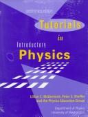 Cover of: Tutorials in Introductory Physics and Homework Manual Package