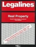 Cover of: Legalines: Real Property : Adaptable to Third Edition of Casner Casebook