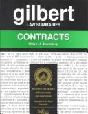 Cover of: Gilbert Law Summaries by Melvin A. Eisenberg