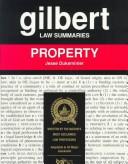 Cover of: Gilbert Law Summaries by Jesse Dukeminier