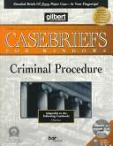 Cover of: Casebriefs by Gilbert Law Summaries, Gilbert Law Summaries