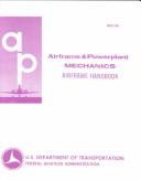 Cover of: Airframe and Powerplant Mechanics: Airframe Handbook (Advisory Circular Series No. 65-15a)