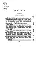 Cover of: Medical records privacy: Hearing of the Committee on Health, Education, Labor, and Pensions, United States Senate, One Hundred Sixth Congress, first session ... March 15, 1999 (Berlin, VT.) (S. hrg)