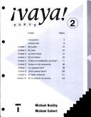 Cover of: Vaya! Stage 2 Teacher's Resource Book (Vaya Nuevo)