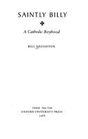 Cover of: Saintly Billy by Bill Naughton