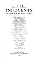 Cover of: Little Innocents: Childhood Reminiscences (Oxford Paperbacks)