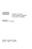 Cover of: Alcohol Problems Gb262 by Thomas F. A. Plaut