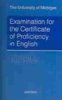 Cover of: Michigan Ecpe Proficiency: Official Past Papers