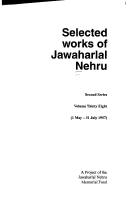 Cover of: Selected Works of Jawaharlal Nehru by Jawaharlal Nehru