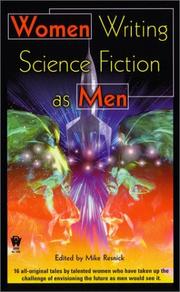 Cover of: Women writing science fiction as men