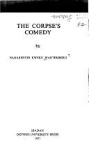 Cover of: corpse's comedy