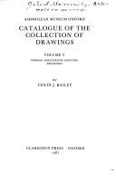 Cover of: Catalogue of the Collection of Drawings in the Ashmolean Museum: Volume V: German Nineteenth-Century Drawings