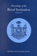 Cover of: Proceedings of the Royal Institution of Great Britain by P. Day